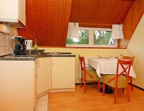 Apartment | Eigene Küche | Wasserkocher, Toaster