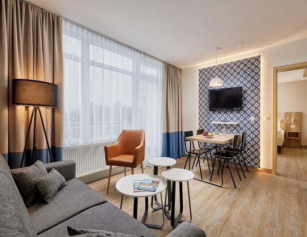 Apartment | Living room - Appartements im Freizeitpark Weissenhauser Strand (Wangels)