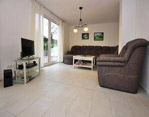 House | Living room - Ferienhaus Kiebitz, Plau am See (Plau am See)