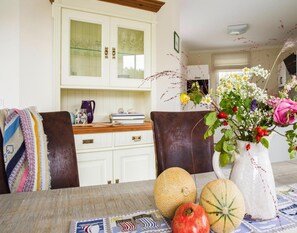 House | Dining - Luxury House Bodstedt With Sauna Near Lagoon (Fuhlendorf)