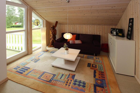 House | Living area - Ferienhaus mit Sauna am Duemmer See (Dümmer)