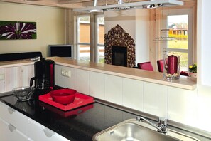 Private kitchen - Ferienhaus mit Sauna am Duemmer See (Dümmer)