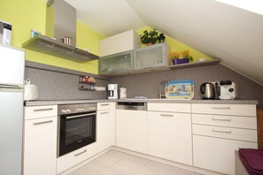 Apartment | Private kitchen - Appartementhaus am Kiessee, Westerholt (Nenndorf)