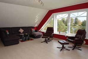 Apartment | Living room - Appartementhaus am Kiessee, Westerholt (Nenndorf)