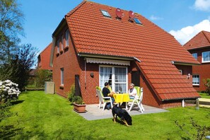 Outdoor dining - Doppelhaushalfte in Nessmersiel (Dornum)