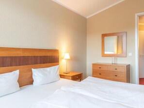 Apartamento | 2 dormitorios, mobiliario individual, ropa de cama