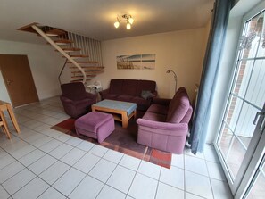 Living room - Ferienhaus in Nessmersiel (Dornum)