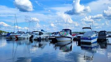 Bungalow | Blick von der Unterkunft