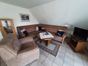 Apartment | Living area - Ferienwohnungen am Mirower See, Mirow (Mirow)