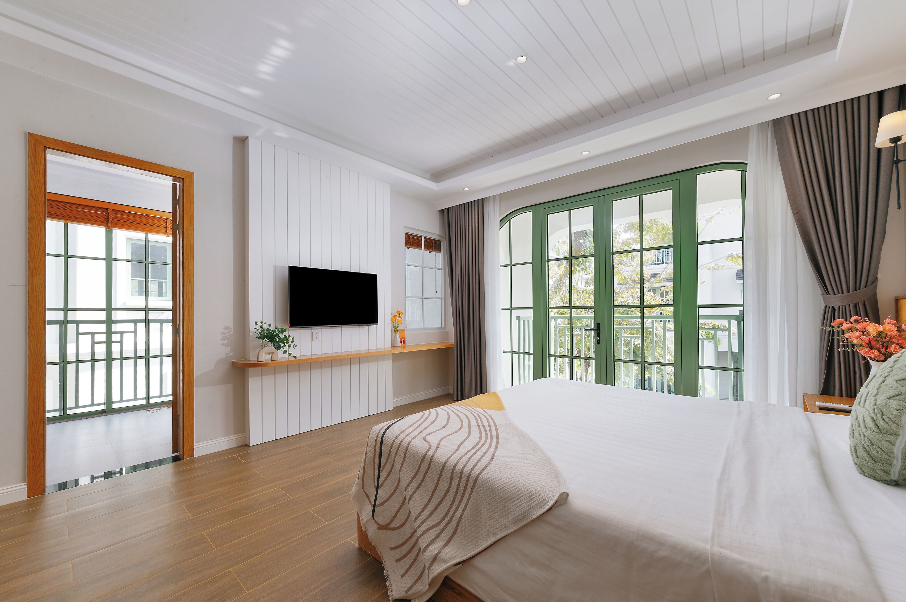 Villa Deluxe, 4 chambres, vue sur la ville | Ameublement unique, bureau, espace de travail pour ordinateurs portables