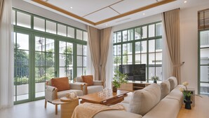 54 インチのLED テレビ (ケーブル放送視聴可)