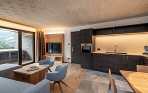 Penthouse Aria de Munt | Aire de séjour | Téléviseur, planchers chauffants
