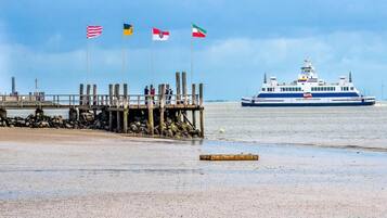 Hus | Udsigt fra overnatningsstedet