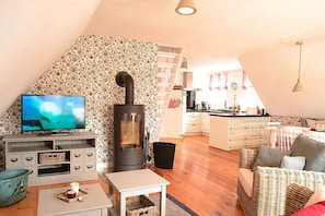 Apartment | Living area - Ferienwohnung in Wyk auf Foehr (Wyk auf Foehr)