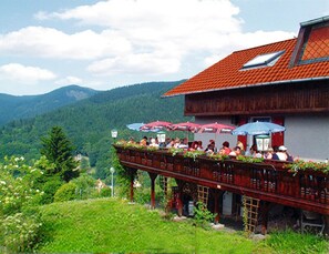 House | View from property - Ferienhaus Am Hermannsberg, Oberschoenau (Steinbach-Hallenberg)