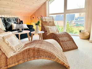Living area - Holiday Home in Dummer Near Lake (Dümmer)