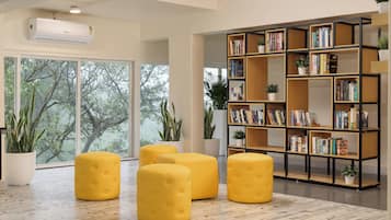 Sala de estar en el lobby