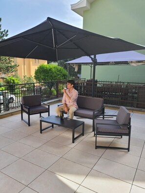 Terrace/patio - Villetta Grignetta: Relaxation, Garden and Jacuzzi (Varazze)