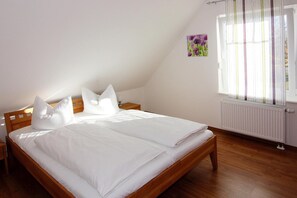 4 slaapkamers, individueel gemeubileerd