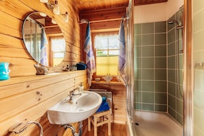 Bathroom - Blockhouse in the Fuchsbau, Bad Sachsa (Bad Sachsa)