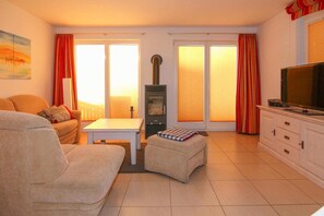 Living room - Doppelhaushalfte Dunenrose, Glowe (Glowe)