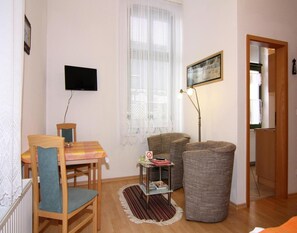 Living room - Ferienwohnung Sonnenterrasse, Ahlbeck (Heringsdorf)
