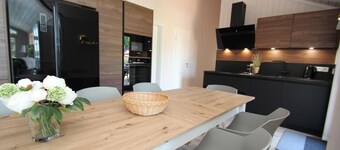 Ferienhaus mit Pool und Sauna am Duemmer See