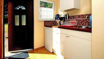 Bungalow | Dapur pribadi | Kursi makan untuk bayi