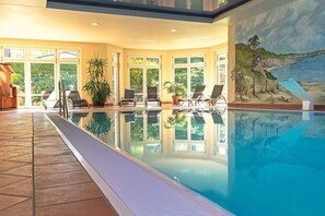 House | Pool | Indoor pool, outdoor pool - Seepark Heidenholz, Plau am See (Plau am See)