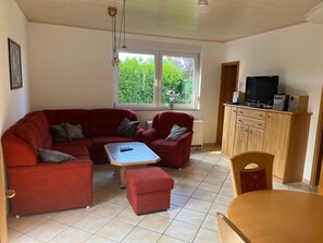 Living room - Bungalow Arielle, Dornumersiel (Dornum)