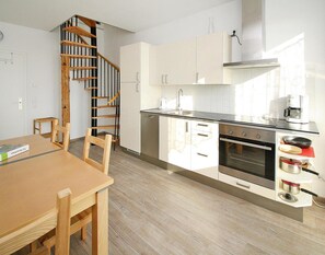 Private kitchen - Ferienwohnung Seeblick, Malchow (Malchow)
