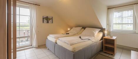 2 bedrooms, individually furnished