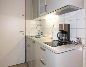 Apartment | Private kitchen - Appartement Kleiner Seestern in Wiek (Wiek)
