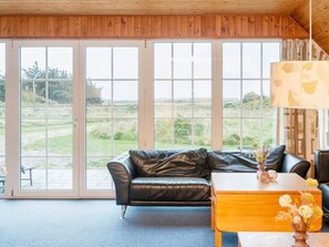 House | Living area - Luxury Pool House by Sea - By Traum Ferienwohnungen (Harboore)