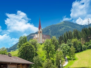 House | View from property - Apartment in Tyrol Near Ski Lift (Uderns)