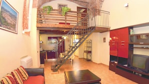 Apartment | Living area - Apartment in the Historic Center of Lucca (Lucca)