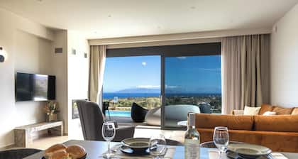 Amazing Sea View Villa in Karavados