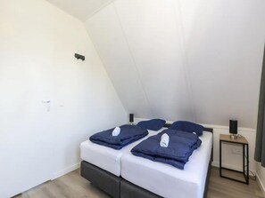 獨棟房屋 | 2 間臥室、布置獨特、床單