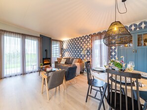 House | Dining - Holiday Home in 't Groene Hart on the Water (Oud Ade)