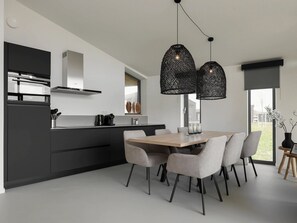 House | Dining - Holiday Home Wissenkerke Near Nature Reserve (Wissenkerke)