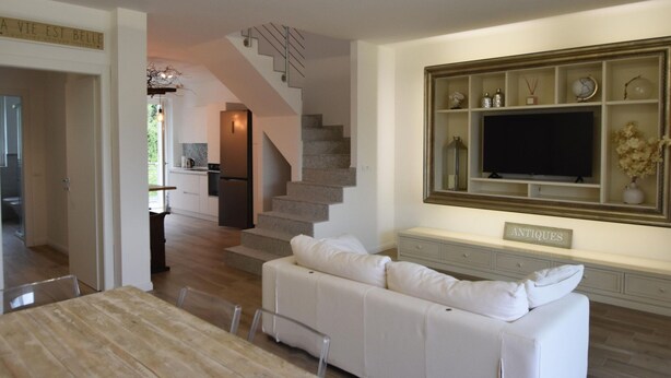 Living area - Holiday Home Near Lake Maggiore, Italy (Meina)