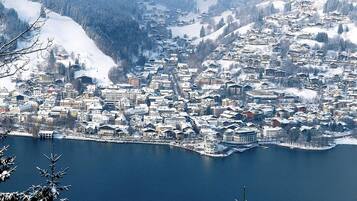 Blick von der Unterkunft