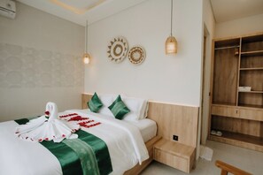 2 bedrooms, iron/ironing board, WiFi, bed sheets - The Pahala Villas (Badung, Bali)