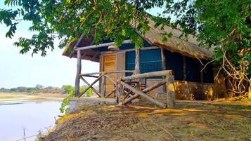 Luxury Double Room, River View | Terrace/patio
