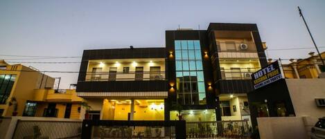 Façade de l’hébergement