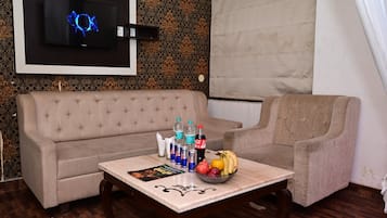 Quarto executivo | Área de estar