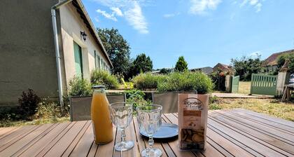 Maison plain-pied Ă la campagne avec jardin privatif, barbecue, proche Parc de la Brenne et ChĂąteauroux