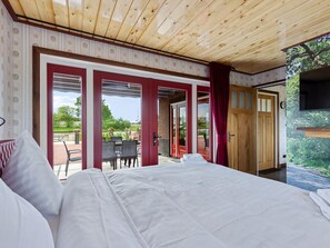 2 habitaciones, muebles diferentes y ropa de cama