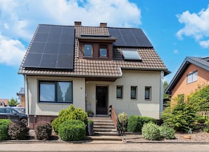 Apartment | Exterior - Modern Holiday Flat With Pool in the Harz (Rhumspringe)