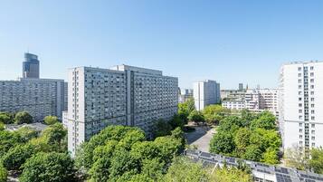 Apartamento urbano, sacada | Vista para a cidade